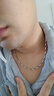 耀晨鈦鋼菱形鎖骨鏈男素款項鏈簡(jiǎn)約項鏈男潮時(shí)尚潮百搭ins竹節鏈配飾 菱形鏈【粗3mm 長(cháng)50cm】 普通包裝 曬單實(shí)拍圖