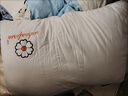 繡花夫人枕頭枕芯纖維枕久睡不塌陷成人枕芯學(xué)生宿舍枕頭芯租房用 A類(lèi) 單只 【護頸 助睡眠】 低枕 小雛菊護頸助眠立體 曬單實(shí)拍圖
