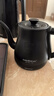 金灶（KAMJOVE）全鋼壺體電熱水壺304不銹鋼 茶藝壺嘴茶臺燒水壺 家用快速煮水自動(dòng)斷電 T-92 0.8L 黑色 曬單實(shí)拍圖