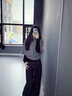 佐敘毛衣女 小個(gè)子高領(lǐng)秋冬內搭外搭打底打底衫灰色短款套頭針織衫 灰色 均碼 曬單實(shí)拍圖