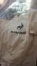 樂(lè )卡克（Le coq sportif）法國公雞男女春運動(dòng)休閑大logo短袖T恤 象牙白色 XL 曬單實(shí)拍圖