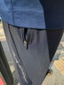 卡爾美（KELME）冰感防曬褲丨運(yùn)動(dòng)褲男夏季新款冰絲彈力跑步長(zhǎng)褲直筒休閑褲子 午夜藍(lán) L 175 曬單實(shí)拍圖