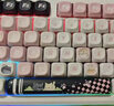 狼蛛（AULA）S98無(wú)線(xiàn)機械鍵盤(pán)藍牙/2.4G/有線(xiàn)三模連接全鍵熱插拔gasket結構2U0全鍵無(wú)沖客制化游戲電競辦公鍵盤(pán) 【無(wú)線(xiàn)三模版】S98小拽貓-混光 茶軸 曬單實(shí)拍圖