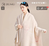 玖慕（JIUMU）純羊毛圍巾女士秋冬季保暖大披肩送媽媽送長(cháng)輩新年生日禮物禮盒裝 曬單實(shí)拍圖