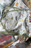 威爾貝魯（WELLBER）新生嬰幼兒襁褓式包巾寶寶包被防驚跳包裹巾睡袋包單 熊貓80*32cm 曬單實(shí)拍圖