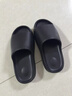 一方通行拖鞋男夏天拖鞋女家居鞋居家鞋情侶EVA拖鞋涼拖鞋男一字 黑色 42 【/43】通用 曬單實(shí)拍圖