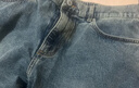 杰克·瓊斯（JACK&JONES）26年男裝春季牛仔褲男寬松潮酷微彈褲子復古廢土風(fēng)907廓形闊腿褲 E41 中牛仔藍 第二批 29 170 W29/L30 曬單實(shí)拍圖