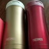 膳魔師（THERMOS） 不銹鋼保溫杯男商務(wù)定制水杯車(chē)載辦公室便攜杯子400ml JCG-400 金色 400ml 曬單實(shí)拍圖