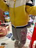 小馬寶莉女童褲子秋冬款兒童加絨長(cháng)褲女孩舒適保暖運動(dòng)褲衛褲 灰 110 曬單實(shí)拍圖