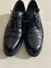 奧康（Aokang）舒適牛皮透氣商務(wù)正裝系帶耐磨皮鞋 黑43碼 曬單實(shí)拍圖