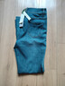 夢(mèng)舒雅商場(chǎng)同款藍色修身牛仔微喇褲2025秋季新款高腰顯瘦百搭微彈牛仔褲 曬單實(shí)拍圖