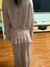 久歲伴兒童睡衣女童秋季薄款家居服長(cháng)袖長(cháng)褲中大童女孩粉色薄款透氣套裝 花粉 140 /身高130-142體重60-75斤 曬單實(shí)拍圖