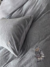 Teenie Weenie小熊A類(lèi)新款雕花牛奶絨床品四件套冬季加絨珊瑚絨床單被罩三件套 鴉羽灰【雙面暖絨保暖鎖溫】 1.5/1.8m床 床單款 被套200*230cm 曬單實(shí)拍圖