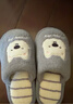 幸?，旣悾–heerful Mario）小狗狗卡通男童秋季2025新款可愛(ài)居家室內寶寶毛毛棉拖鞋 曬單實(shí)拍圖
