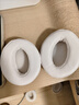 墨頓 適用森海塞爾HD450 400 458BT耳罩HD4.50 4.30 4.40BT耳機套HD400s 300 350BT頭戴式耳機罩海綿套 【小羊皮】白色耳機套一對 曬單實(shí)拍圖