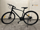 沃雷頓（VORLAD）清風(fēng)380平把公路自行車(chē)禧瑪諾21速培林花鼓機鋁合金車(chē)架公路車(chē) 黑灰色460mm（身高160-175cm） 曬單實(shí)拍圖