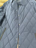 利郎秋冬季輕薄棉服男士保暖外套商政休閑菱形格翻領(lǐng)時(shí)尚夾克衫 藍色 XL 180/96A(建議145-160斤) 曬單實(shí)拍圖