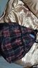 葉余原創(chuàng  )美式復古刺繡格子學(xué)院風(fēng)英倫抽繩雙肩背包大容量 紅格子(圖片色) 曬單實(shí)拍圖