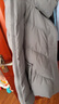 鴨鴨（YAYA）羽絨服2025年冬季新品女裝時(shí)尚韓版百搭加厚連帽上衣保暖外套 灰色 S (155) 曬單實(shí)拍圖
