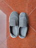 歐倫啄木鳥(niǎo)半拖鞋男夏季大碼休閑沙灘拖鞋網(wǎng)面包頭辦公室無(wú)后跟一腳蹬懶人鞋 深灰 42 曬單實(shí)拍圖