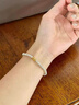ANST100防靜電手環(huán)無(wú)線(xiàn)人體釋放器女男顏值神器冬季手鏈時(shí)尚百搭手帶 金色鈦鋼手環(huán)(可調節大小 曬單實(shí)拍圖