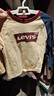 Levi's 李維斯兒童裝男童長(cháng)袖T恤春秋款圓領(lǐng)打底衫百搭撞色插肩袖上衣 焦糖布丁白 110 /56 【建議身高104-110cm】 曬單實(shí)拍圖