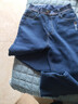啄木鳥(niǎo)品牌女裝加絨加厚高腰牛仔褲女冬季直筒彈力松緊腰修身顯瘦寬松長(cháng) 深藍色F11款(一件裝) 加絨 29 (110斤119斤) 曬單實(shí)拍圖