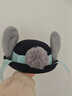 迪士尼（Disney）朱迪警官兔耳帽女孩帽子瘋狂動(dòng)物城兒童游樂(lè )園迪士尼毛絨玩具 朱迪警官帽 曬單實(shí)拍圖
