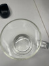 富光玻璃水杯雅趣帶把大容量杯子茶杯便攜隨手水杯玻璃杯家用泡茶杯子 本色 780ml 曬單實(shí)拍圖