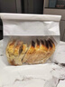 十色生活450g吐司包裝袋切片面包打包外帶透明自封袋麻薯餅干袋子家用烘焙 【10個(gè)】大號白色吐司袋+英文貼紙 曬單實(shí)拍圖