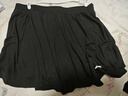 李寧（LI-NING）羽毛球服黑色 女款短裙褲透氣速干裙子 ASKR022-2 黑色 L 曬單實(shí)拍圖