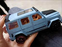 HKGX巴博斯奔馳大G合金車(chē)模 1:24男孩禮物玩具車(chē)擺件仿真越野汽車(chē)模型 新款巴博斯大G G800 游艇藍 前輪轉向聯(lián)動(dòng) 吉普車(chē) 曬單實(shí)拍圖