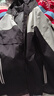 阿尼三青少年外套春秋男2026新款沖鋒夾克運動(dòng)套裝初中高中學(xué)生帥氣男裝 黑色 2XL 曬單實(shí)拍圖