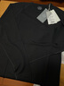 高坡100%美利奴羊毛男女士秋冬季運動(dòng)休閑保暖打底衫 黑色 男士運動(dòng)款 M 曬單實(shí)拍圖