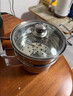 雙立人（ZWILLING）德國進(jìn)口同款品質(zhì)316不銹鋼湯鍋加厚家用蒸鍋煮粥鍋燉鍋雙耳 【加厚】外徑適合2-3人 20cm 曬單實(shí)拍圖