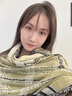 ALLFOND真絲羊毛大方巾披肩莫迪蘭灰綠織布機秋冬季百搭絲毛圍巾 莫迪蘭灰綠 135*135cm 曬單實拍圖