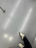 他她（TATA）復古板鞋女平底德訓鞋阿甘休閑鞋 米白/灰/黑 35 曬單實(shí)拍圖