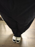 蕉下（beneunder）休閑褲子男工裝長(cháng)褲拒水直筒褲WB191漫暮黑L 曬單實(shí)拍圖