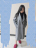 曼利鳥(niǎo)2026秋冬新款高端雙面羊絨羊毛大衣女士中長(cháng)款小個(gè)子羊毛呢外套 炭灰色 S 80-110斤 曬單實(shí)拍圖
