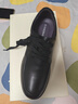 康奈男鞋頭層牛皮休閑皮鞋辦公室工作軟面皮厚底商務(wù)鞋真皮 黑色 41 曬單實(shí)拍圖