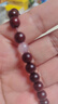 陶木緣 小葉紫檀手串男女款原創(chuàng  )印度高密順紋佛珠文玩檀木念珠情侶 瑩雪丨小葉紫檀6mm 曬單實(shí)拍圖