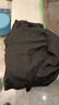 皮爾卡丹（pierre cardin）春秋季牛仔多口袋工裝兩件套潮男寬松休閑套裝百搭衛衣休 黑色 XL 100-120斤 曬單實(shí)拍圖