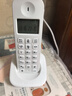 飛利浦（PHILIPS）DCTG160無(wú)繩電話(huà)機子母機辦公家用無(wú)線(xiàn)座機中文菜單屏幕背光 免提通話(huà) DCTG160雙機白色 曬單實(shí)拍圖
