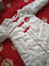優(yōu)科（YOUKE）滿(mǎn)月嬰兒連體衣秋冬夾棉薄棉爬服男女寶寶喜慶百天百日宴周歲哈衣 福袋【不含配飾】 【秋冬款 夾棉保暖】 80cm 曬單實(shí)拍圖