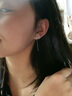 KASIYU202新款S999純銀狐貍耳線(xiàn)女耳墜流蘇鏈條甜美小眾韓版韓國風(fēng)耳飾 999足銀耳線(xiàn) 曬單實(shí)拍圖