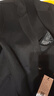 杉杉100%羊毛大衣雙面呢西裝外套男冬季厚款休閑西服秋冬毛呢外套呢子 黑色 3XL 純黑色 100%羊毛 曬單實(shí)拍圖