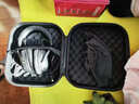 olevo頭戴式耳機收納包通用耳機收納盒適用索尼漫步者颶風(fēng)雷蛇西伯利亞 黑色收納包一個(gè)【大容量】 曬單實(shí)拍圖