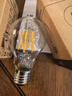 幽麥 LED復古愛(ài)迪生A60燈泡 E27大螺口燈泡 燈絲燈仿古燈工業(yè)風(fēng)懷舊 6瓦E27大螺口暖光 2700K 曬單實(shí)拍圖