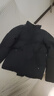 安踏面包羽絨服丨四防科技男士冬季保暖防潑水油污風(fēng)鴨絨運動(dòng)加厚外套 【L碼充絨145g-立領(lǐng)款】黑-1 M 男170 （建議100-120斤） 曬單實(shí)拍圖