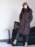 波司登25年冬季羽絨服女士寬松中長(cháng)款休閑加厚脫卸帽立領(lǐng)休閑外套 曬單實(shí)拍圖